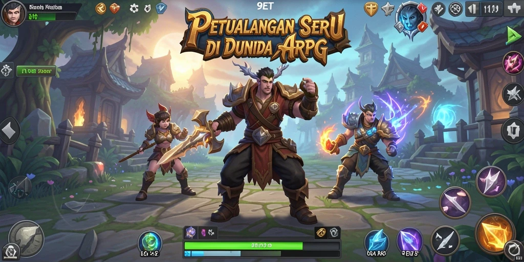Tampilan gameplay <strong>9ET</strong> yang penuh aksi dan petualangan epik.