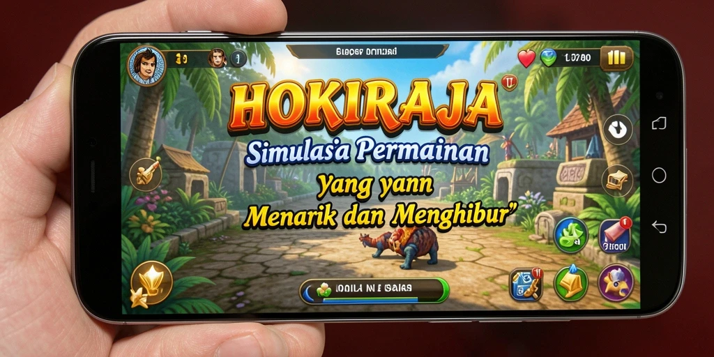 Tampilan gameplay HOKIRAJA yang menarik dan realistis.