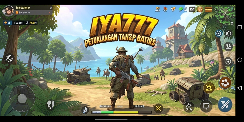Tampilan dinamis dari gameplay Open World di IYA777.