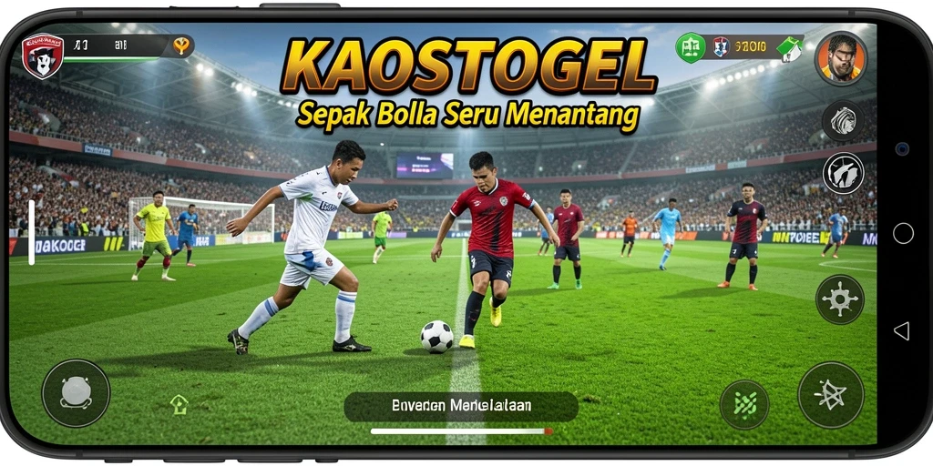 Tampilan gameplay KAOSTOGEL yang memukau dan mendebarkan.