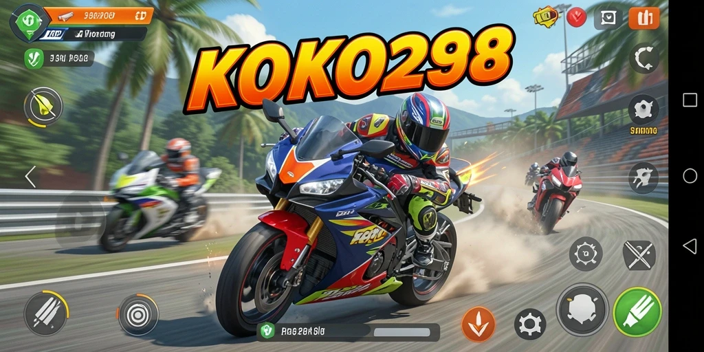 Tangkap momen balap seru dalam KOKO288.